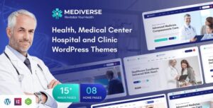 Mediverse - Health Medical Clinic WordPress Theme