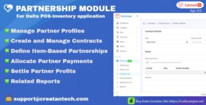 Partnership Module for Delta POS – Partner Profit Sharing & Contract Management Addon