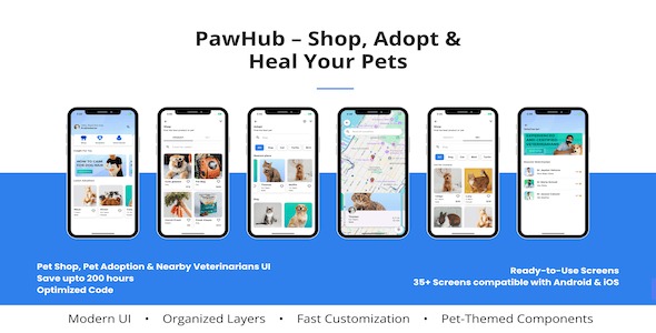 PawHub – Shop, Adopt & Heal Your Pets