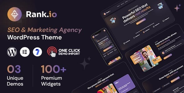 Rankio - SEO & Digital Marketing WordPress Theme