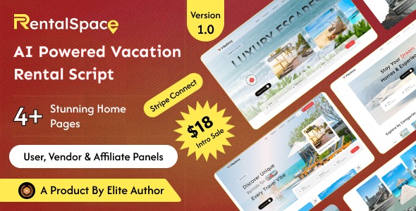 RentalSpace - Vacation Rental Script