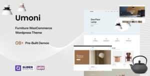 Umoni – Furniture Store WordPress Theme